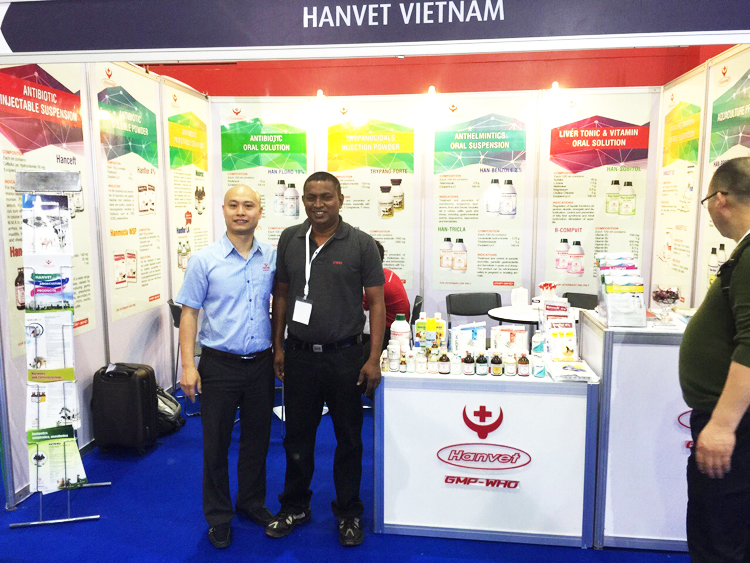 HANVET AT AQUA FISHERY MYANMAR EXHIBITION 2015