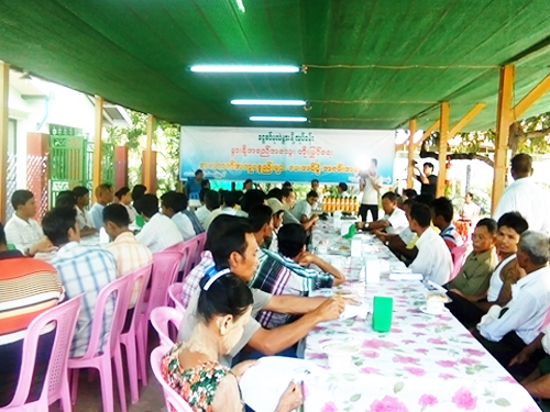 HAN-IODINE 10% demonstration for prevention of mastitis in Myanmar