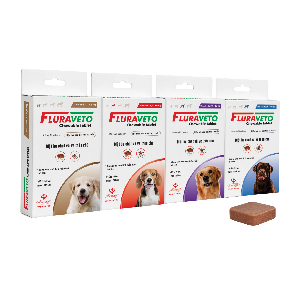 Fluraveto chewable tablet