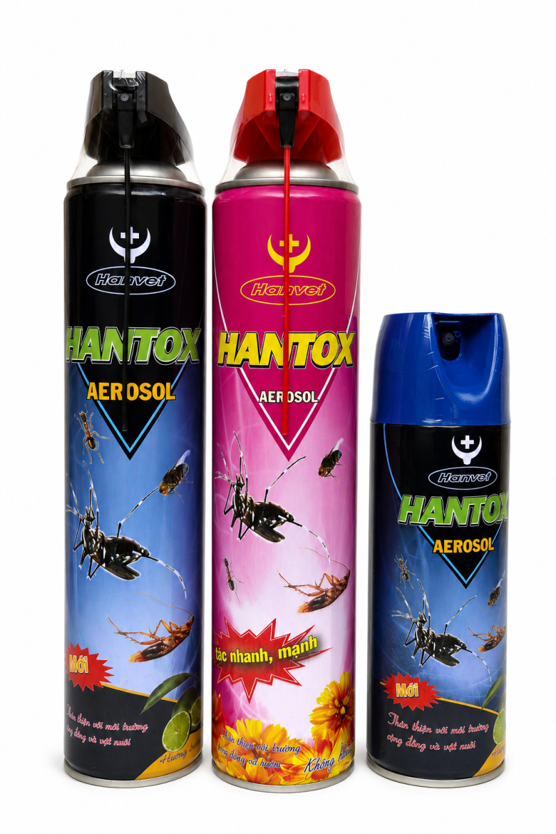 HANTOX AEROSOL (BÌNH XỊT CÔN TRÙNG)
