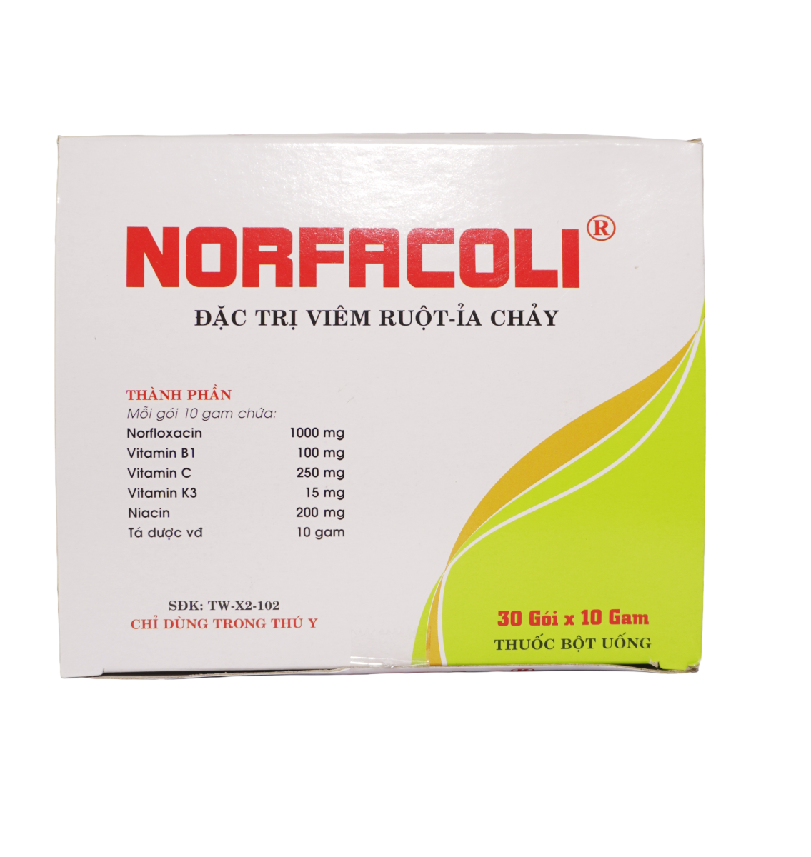 NORFACOLI (Thuốc bột)