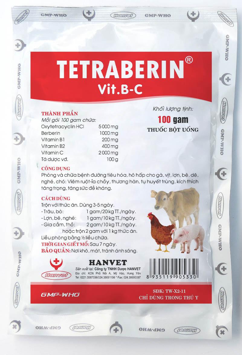 Tetraberin Vit.B-C