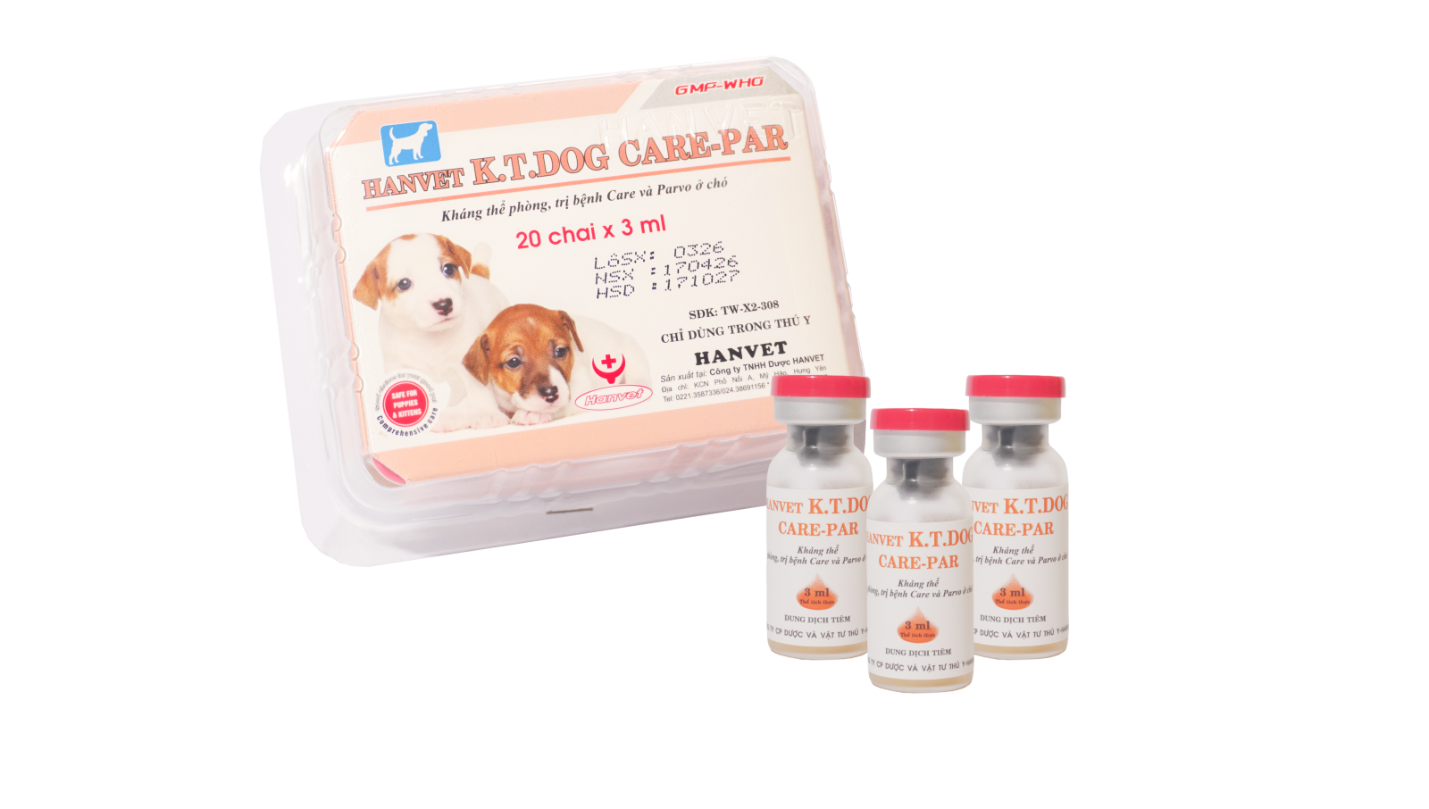 Kháng thể K.T.DOG CARE-PAR
