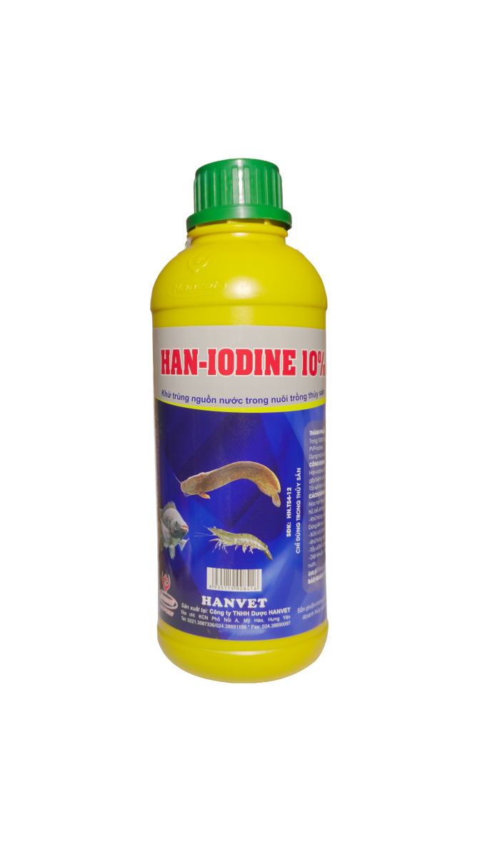 HAN-IODINE 10% (Thủy sản)