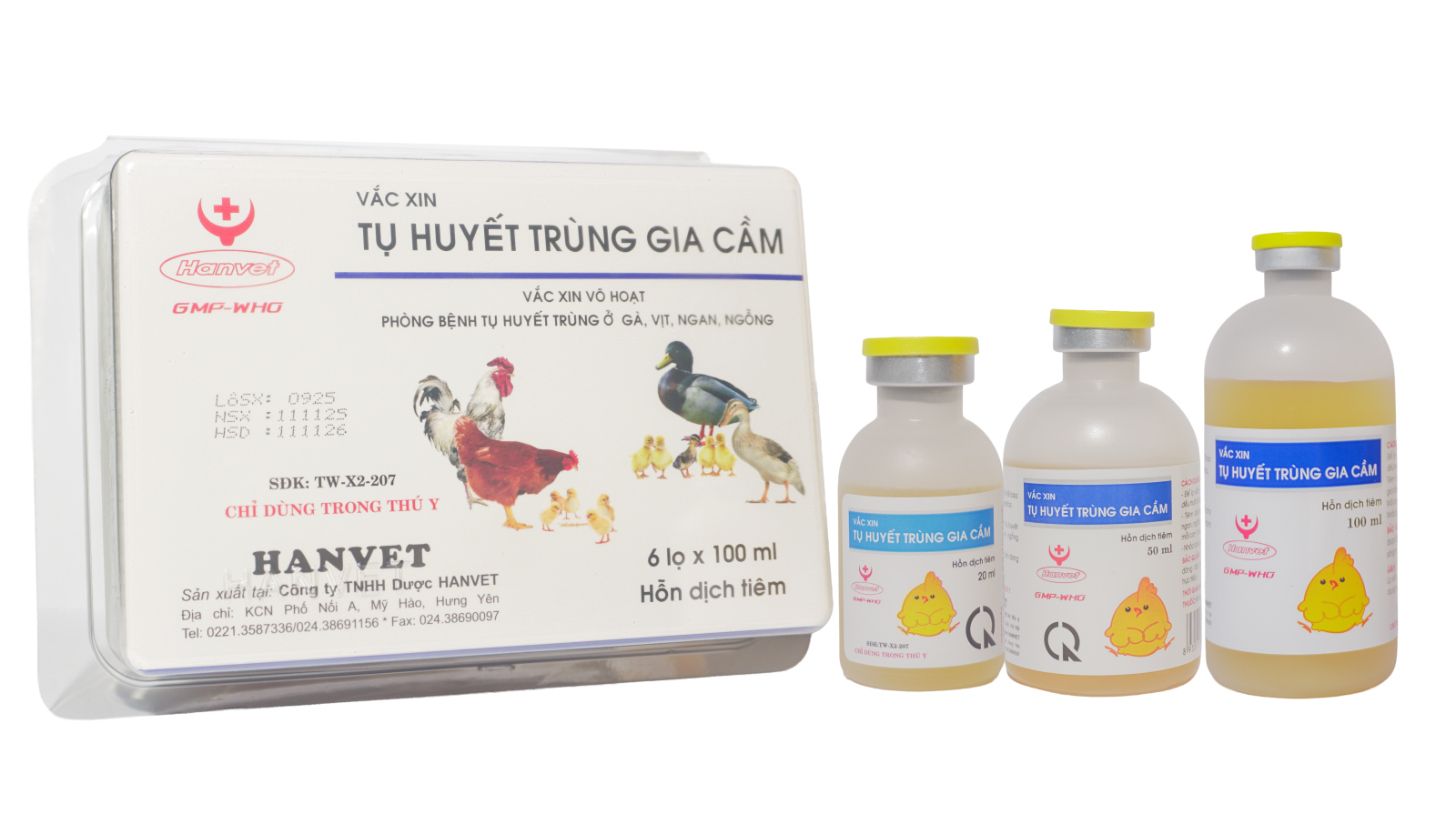 Vắc xin tụ huyết trùng gia cầm