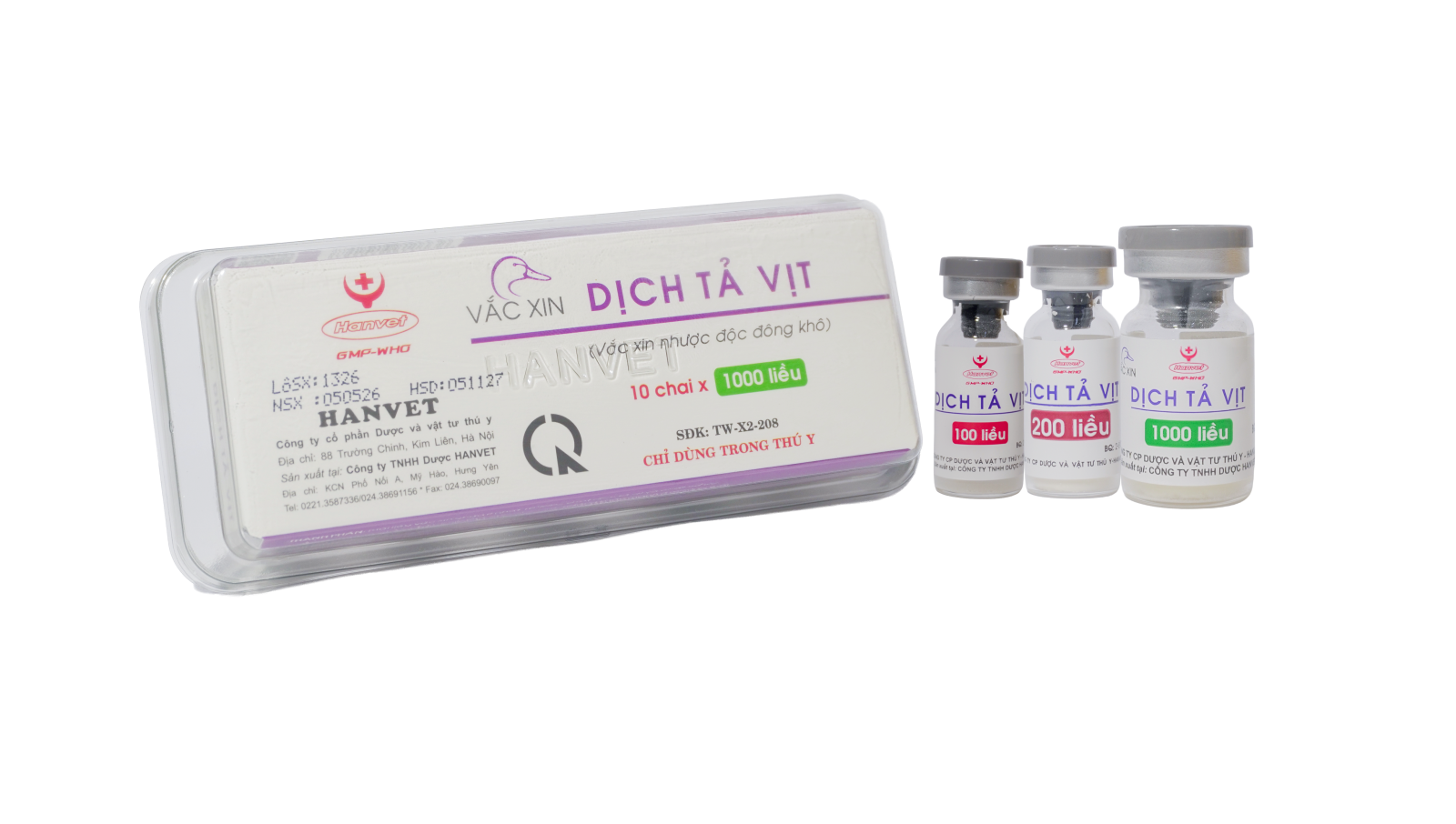 VẮC XIN DỊCH TẢ VỊT