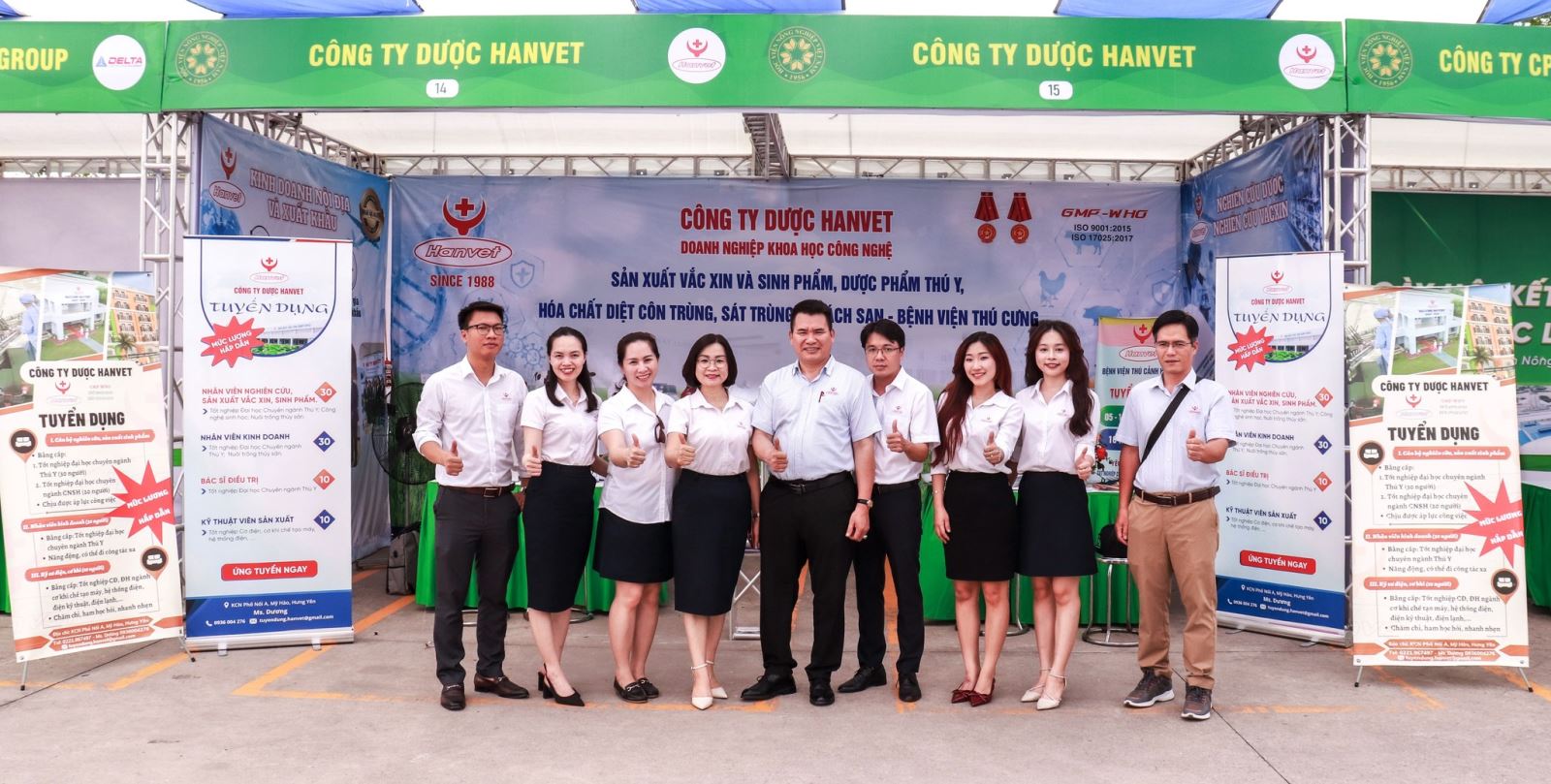 Hanvet tham gia tuyển dụng tại Học viện Nông nghiệp Việt Nam