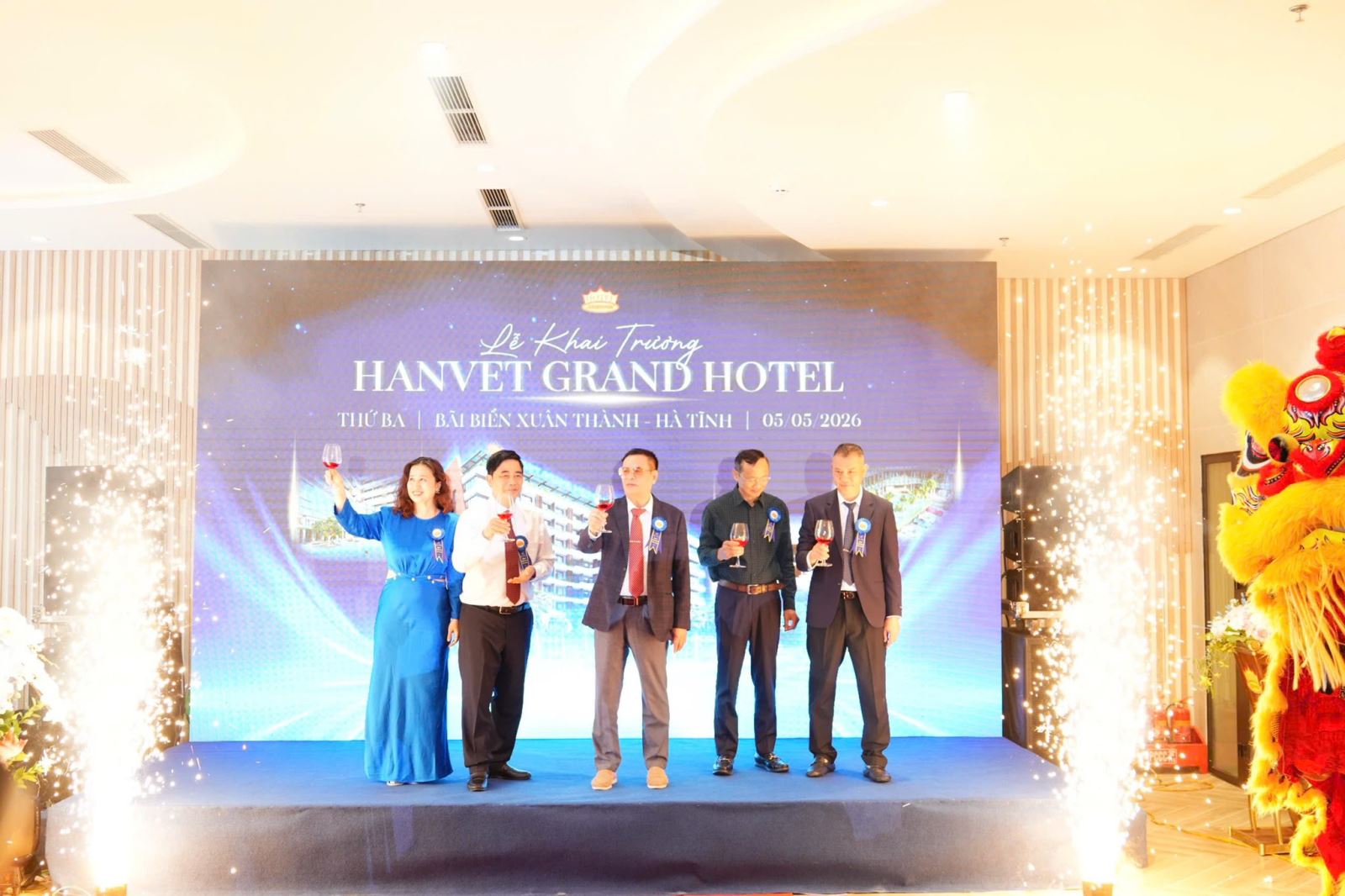 Hanvet chính thức khai trương Khách sạn 4 sao Hanvet Grand Hotel Xuân Thành