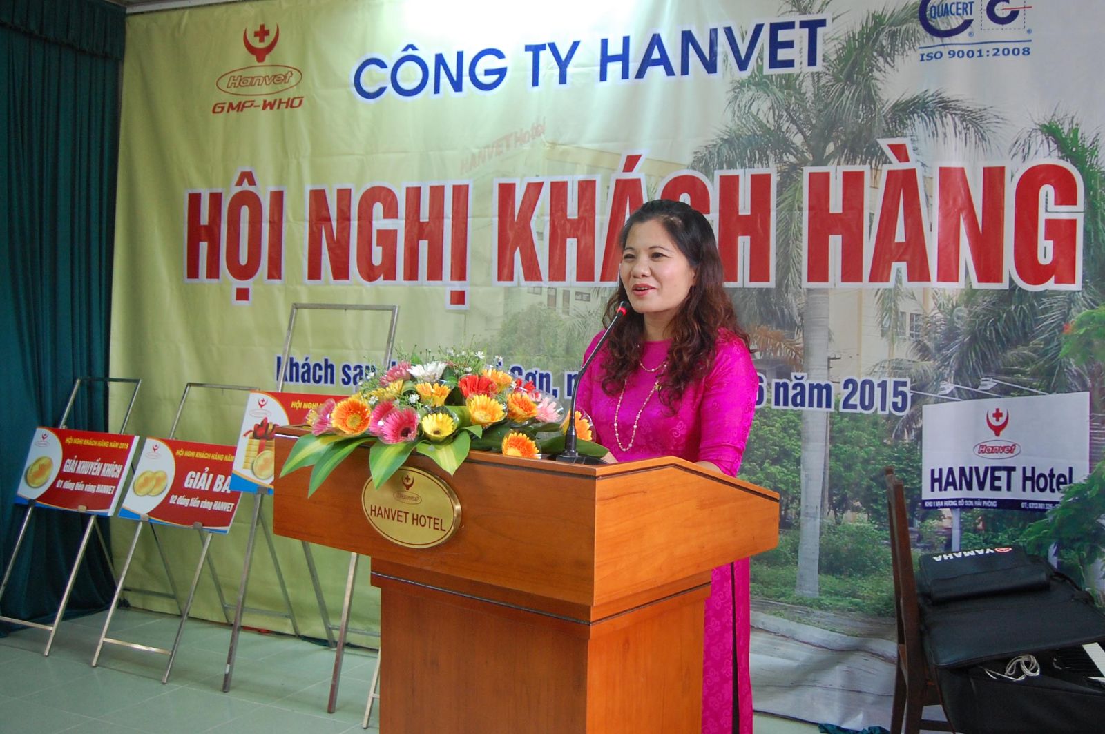 Hội nghị khách hàng 2015 của công ty Hanvet- Tại Khách sạn Hanvet - Đồ Sơn, Hải Phòng